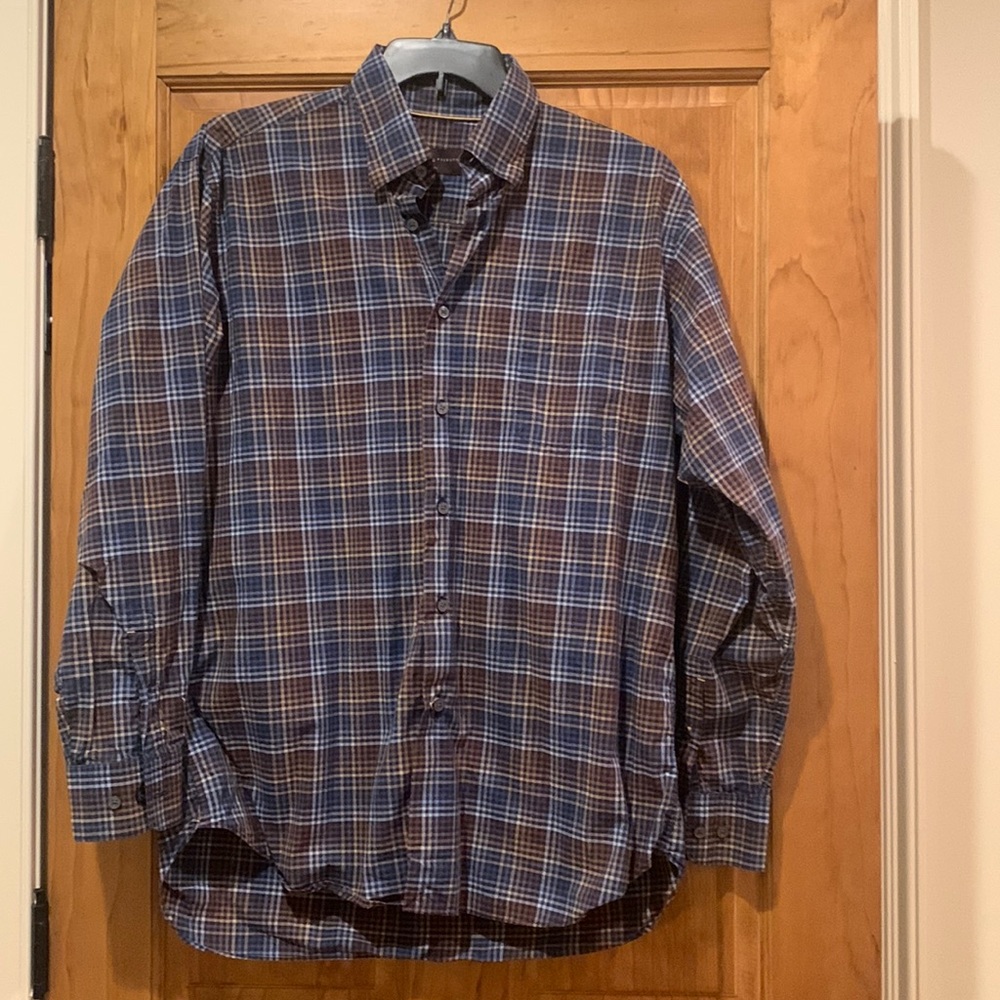 Men’s Robert Talbott button down shirt